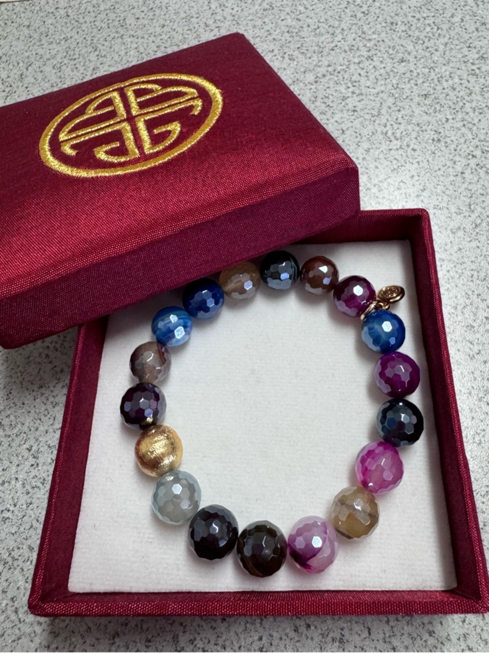 BuDhaGirl Melange Beaded Bracelet-Multi